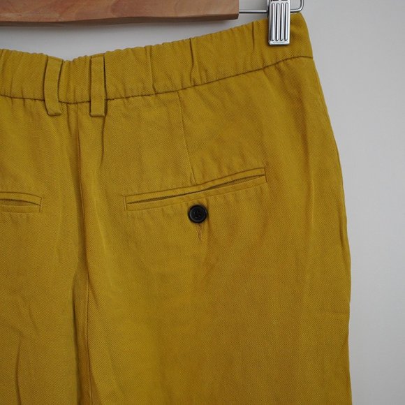 Mustard pants 3/4 Zara - Picture 1 of 11